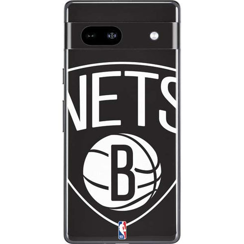 NBA Brooklyn Nets Large Logo Google Pixel 7a Skin